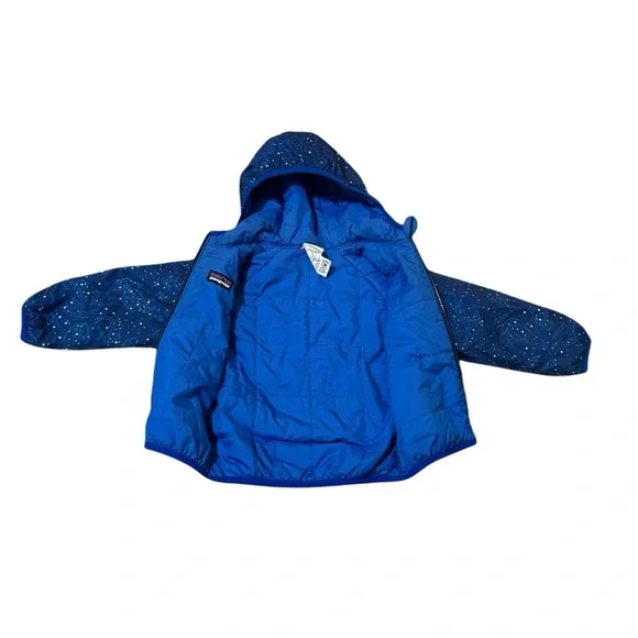 Patagonia Nano Puffer Hooded Down Reversible 2-in-1 Kids Weather Zip Up Jacket